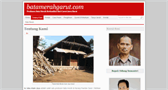 Desktop Screenshot of batamerahgarut.com